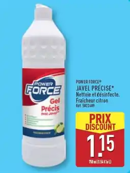 ALDI POWER FORCE Gel Précis avec Javel offre