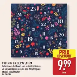 ALDI CALENDRIER DE L'AVENT offre