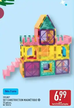 ALDI TOYLINO SET CONSTRUCTION MAGNÉTIQUE offre