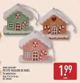 ALDI HOME CREATION® PETITE MAISON DE NOËL offre