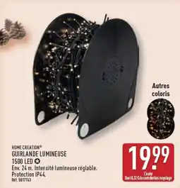 ALDI HOME CREATION® GUIRLANDE LUMINEUSE offre