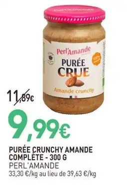 naturéO PerL'Amande Purée Crunchy Amande offre