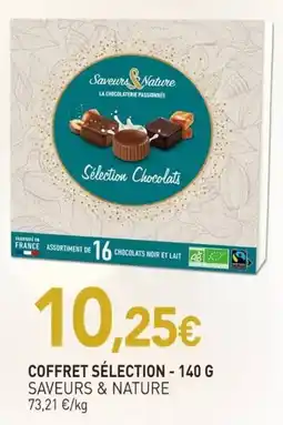 naturéO Saveurs & Nature Sélection Chocolats offre