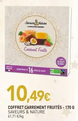 naturéO SAVEURS & NATURE Carrément Fruité offre