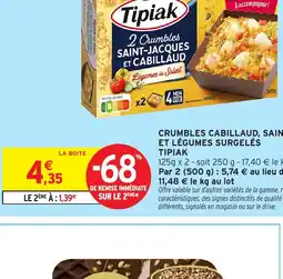 Intermarché Hyper Bridélice Crème fraîche légère & épaissse offre