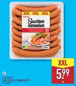 ALDI La Ménagère Saucisses viennoises offre