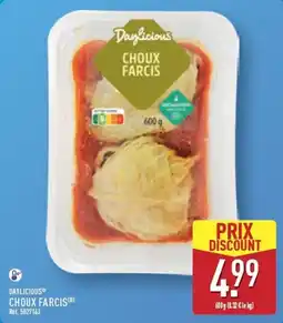 ALDI Daylicious Choux Farcis offre