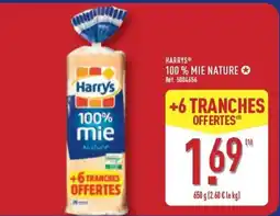 ALDI Harrys 100% mie nature offre