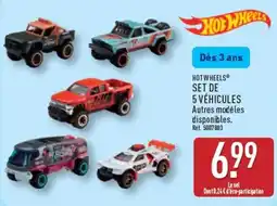 ALDI Hot Wheels Set de 5 véhicules offre