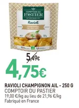 naturéO COMPTOIR DU PASTIER Ravioli offre