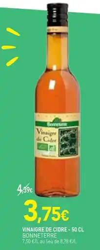 naturéO BONNETERRE Vinaigre de cidre offre