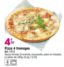 Croque Gel Pizza 4 fromages offre