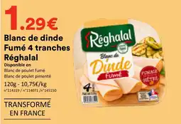 Hmarket Réghalal Blanc de dinde offre