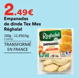 Hmarket Réghalal Empanadas de dinde Tex Mex offre