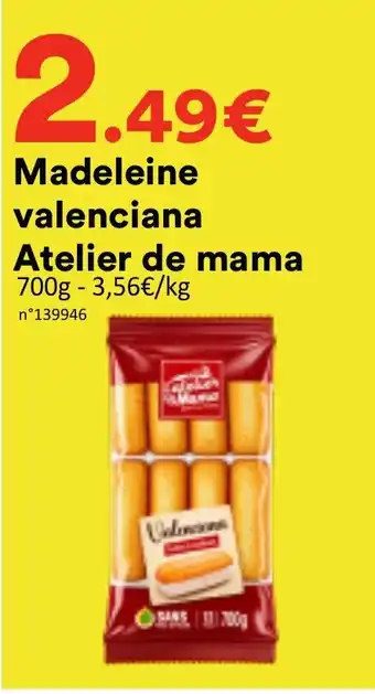 Atelier de mama Madeleine valenciana
