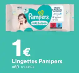 Hmarket Pampers Lingettes offre