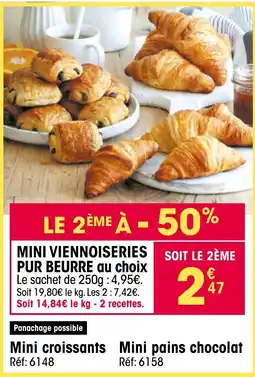 Croque Gel Mini viennoiseries Pur beurre offre