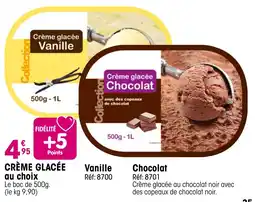 Croque Gel CRÈME GLACÉE offre