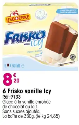 Croque Gel Frisko vanille Icy offre
