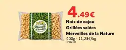 Hmarket Merveilles de la Nature Noix de cajou offre