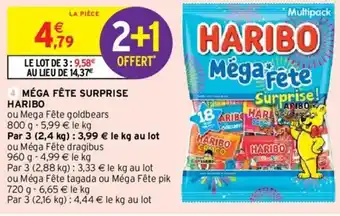 Intermarché Méga fête surprise haribo offre