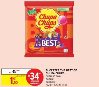 Sucettes the best of chupa chups