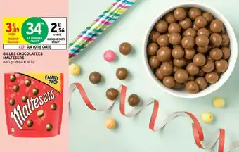 Intermarché Billes chocolatées maltesers offre