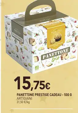 naturéO Artigiani panettone prestige cadeau offre