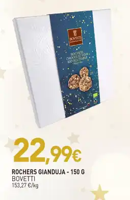 naturéO Bovetti rochers gianduja offre