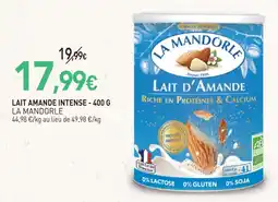 naturéO La mandorle lait amande intense offre