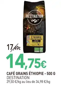 naturéO Destination café grains éthiopie offre