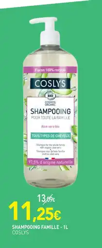 naturéO Coslys shampooing famille offre