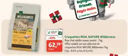 Maxi Zoo Real nature croquettes wilderness offre