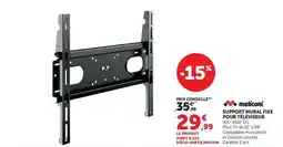Hyper U Meliconi - support pour téléviseur offre