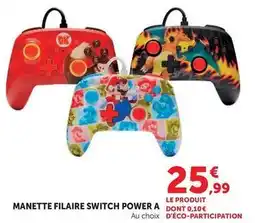 Hyper U Switch - manette filaire power a offre