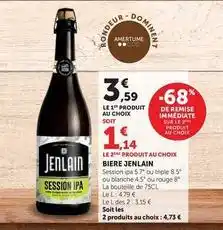 Hyper U Jenlain - biere offre
