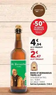 Hyper U Biere offre