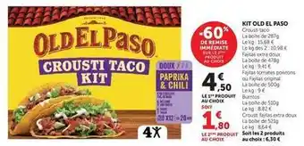Old el paso - kit