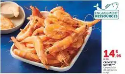 Hyper U Crevettes cuites offre