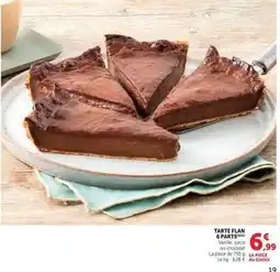 U Express Tarte flan 6 parts offre