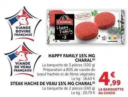 U Express Charal - happy family 15% mg offre