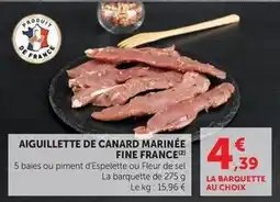 U Express Canard - aiguillette de marinée fine france offre