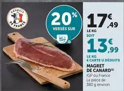 U Express U - magret de canard offre