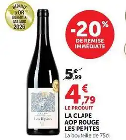 U Express Aop rouge les pepites offre