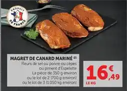 U Express Canard - magret de mariné offre