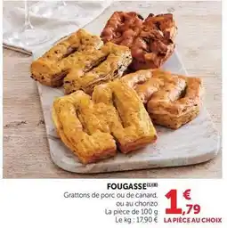 U Express Canard - fougasse offre