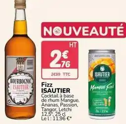 Promocash Isautier - fizz offre