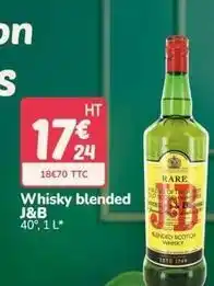Promocash J&b - whisky blended offre