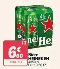 Promocash Heineken - bière offre