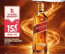 Promocash Johnnie walker - whisky blended offre
